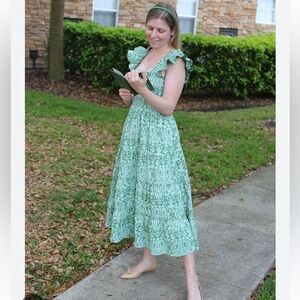 Ec nap dress sz xs in spring green